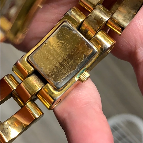 Gucci gold plated 2800L bicycle chain watch - Picture 14 of 14